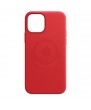 iPhone 12 mini Leather Case with MagSafe - (PRODUCT)RED