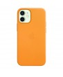 iPhone 12 mini Leather Case with MagSafe - (California Poppy)