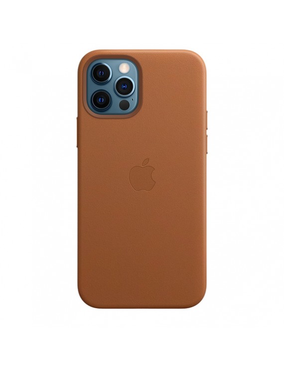 iPhone 12 Pro Leather Case with MagSafe - Saddle Brown