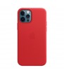 iPhone 12 Pro Leather Case with MagSafe - (PRODUCT)RED