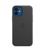 iPhone 12 Leather Case with MagSafe - Black