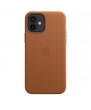 iPhone 12 Leather Case with MagSafe - Saddle Brown