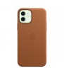 iPhone 12 Leather Case with MagSafe - Saddle Brown