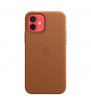 iPhone 12 Leather Case with MagSafe - Saddle Brown