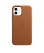 iPhone 12 Leather Case with MagSafe - Saddle Brown