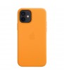 iPhone 12 Leather Case with MagSafe - California Poppy